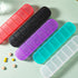Wopanxye 7 Weekly Pill Organizer, Large Day Vitamin Case Reminder, Matte White, Daily Medicine Box, AM PM Capsules