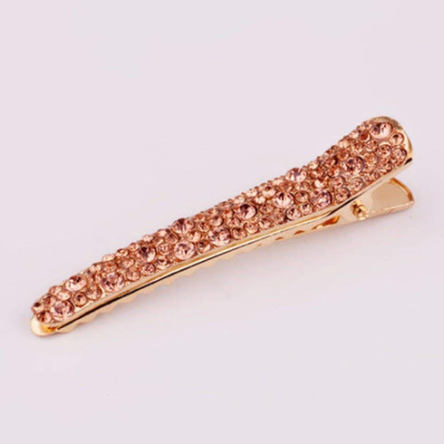 WHITEBRIDGE 4pcs Crystal Alligator Clips for Women and Girls