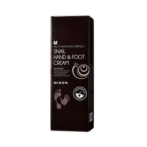 MIZON Hand Cream for Dry Cracked Hands, Moisturizing Snail Ingredients, 100ml 3.38 fl oz