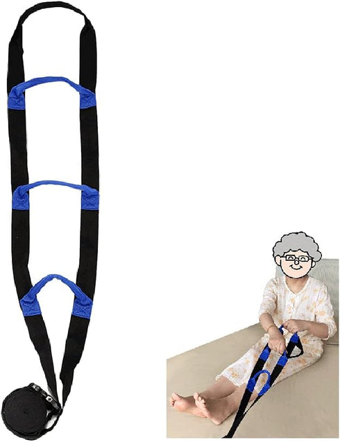 NEPPT Bed Ladder Assist - Pull Up Rope Ladder for Elderly and Seniors, Adjustable Sit Up Helper with Handle