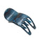 Parcelona French Bear Paw Medium 3” Celluloid Acetate Non Slip Jaw Yoga Hair Accessories for Fine Hair (Pickled Blue)