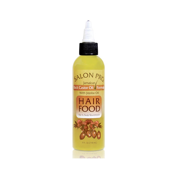SalonPro Hair Food Black Castor with Jojoba Oil, 4oz