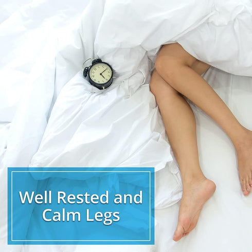 Natural Itching Relief - Natural Supplement for Crawling, Tingling, Agitated Legs with Iron, Magnesium, Valerian Root