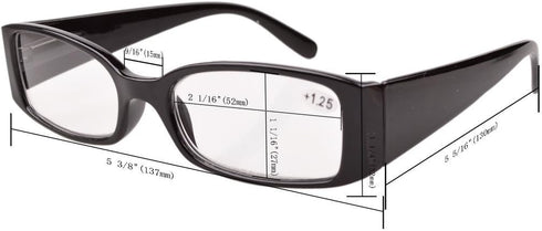 Eyekepper 5 Pairs Reading Glasses for Women, Includes Reader Sunglasses, +2.75