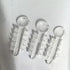 200pcs Clear Orthodontic Rotation Wedges Elastic Rubber Bands Ligature Rotary Torsion Pad