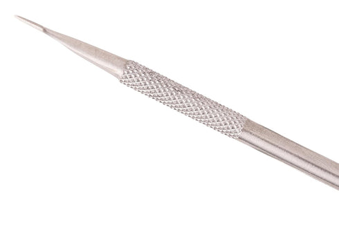 Mundial 2-Piece Manicure Pedicure Stick Set, Cuticle Pusher Nail Care Tools for Perfect Cuticles