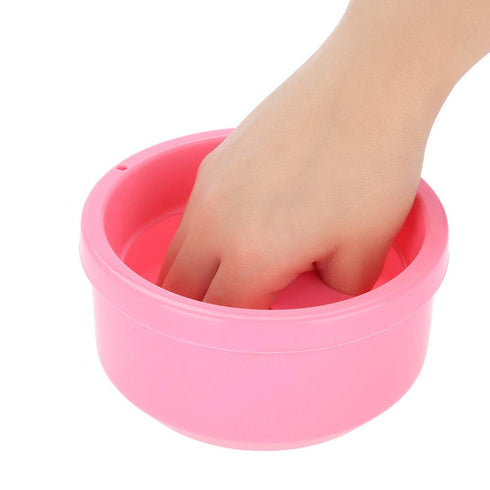 HURRISE Nail Art Soak Bowl - Nail Soaking Bowl for Polish Treatment & Nail Care Tool