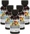 Hosley Tropical Fruit Highly Scented Fragrance Warming Oils, Box of 5, 55 ml 1.86oz ea. Ideal Gift for Weddings, spa, Reiki, Meditation, Bathroom Settings W1