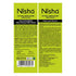 Nisha Henna Based Color Dye for Hair, Natural Black, 0.35 Ounce (Pack of 10)
