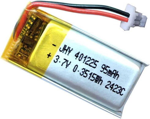 95mAh Battery Replacement for Sena Handlebar Remote SC-HR-01, Upgraded from 80mAh to 95mAh