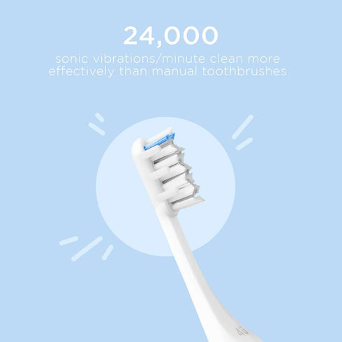 Soniclean 4U Sonic Electric Toothbrush for Adults, Bronze, Battery Powered, Unisex