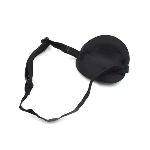 Homiest 5 Pcs Various Elastic Eye Patch Strabismus Adjustable Eye Mask with Buckle for Adults and Kids
