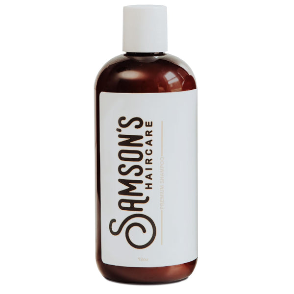 SAMSON'S HAIRCARE Daily Shampoo, 12oz, Safe Ingredients, Extra Lathering, Skin and Color Safe PH