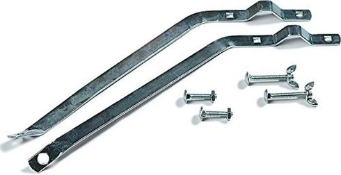 SPARTA Flo-Pac Handle Brace for Push Broom, 11.5 Inches, Galvanized Steel, Silver for Cleaning Kitchen and Facilities
