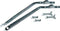 SPARTA Flo-Pac Handle Brace for Push Broom, 11.5 Inches, Galvanized Steel, Silver for Cleaning Kitchen and Facilities