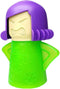 Angry Mom Microwave Cleaner, Mad Mama Steam Cleaner, Just Add Vinegar and Water for Easy Cleaning, Green