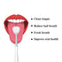 Tongue Cleaner and Brush, Tongue Scraper for Oral Hygiene, Pack of 4 in Black and Gray to Reduce Bad Breath