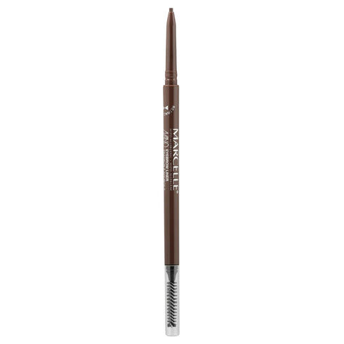 Marcelle Nano Retractable Eyebrow Liner, Medium Brown, Waterproof, Long-Lasting, Hypoallergenic, 0.09 g