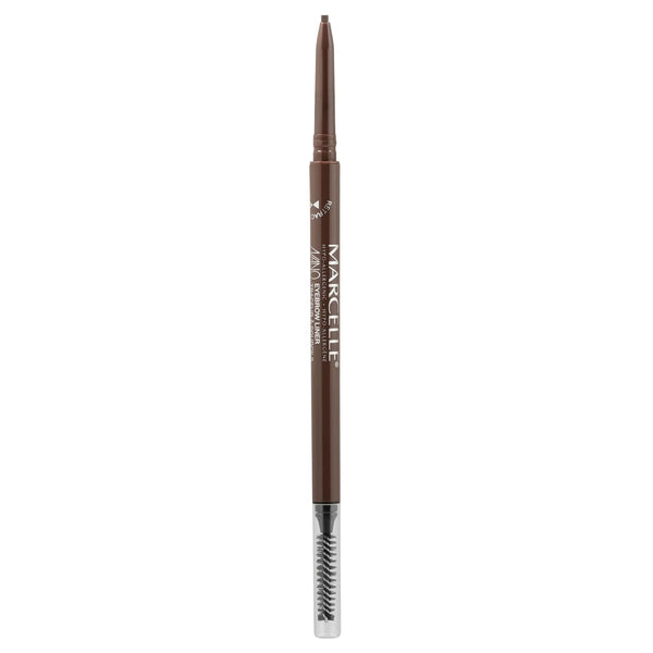 Marcelle Nano Retractable Eyebrow Liner, Medium Brown, Waterproof, Long-Lasting, Hypoallergenic, 0.09 g
