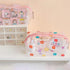 Clear Flower Makeup Bags, Transparent Floral Cosmetic Bag, Waterproof Toiletry Storage Pouch for Women
