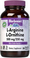 Bluebonnet Nutrition L-Arginine 500mg/L-Orinithine 250mg, Supports Protein Metabolism*, Vegan, Non-GMO, Gluten-Free,