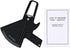 Body Fat Calipers, Skinfold Caliper 0-80MM Fat Measuring Test, Slim Skinfold Caliper, 2 Colors (Black)