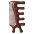 LiZEROGDAX 4 in 1 Sandalwood Gua Sha Massager, Scraping Massage Comb, Meridians Tool