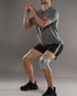 Knee Brace for Men and Women, Patellar Tendon Support Strap, Compression Sleeve for Knee Pain Relief (Gray)
