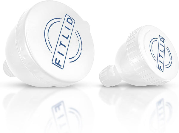Small & Large 2-Pack Portable Protein Supplement Funnels - Great for Pre-Workout, BCAA's, and Protein Powder