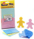 Hygloss Products Ums, Compressed Sponges for Crafts, 3 x 4-Inch Sheets, 6 Pcs, (17346) by Hygloss