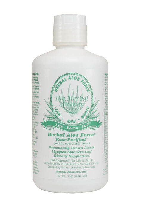 Herbal Aloe Force Aloe Vera Dietary Supplement, 32 fl oz