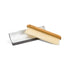 Full Circle Crumb Runner, Compact Brush for Sink & Kitchen Countertops, White