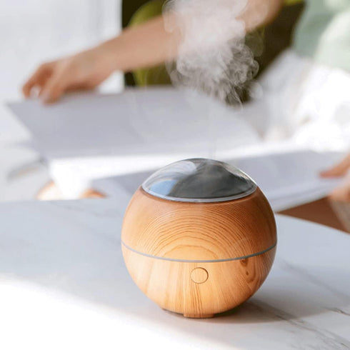 Habiba Diffuser100ml 7 Humidifier Mini Essential Oil Ultrasonic Home Fragrance Aromatherapy DiffuserCool Mist