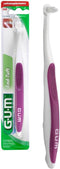 GUM End-Tuft Brush Soft, 1 Each (Pack of 4)