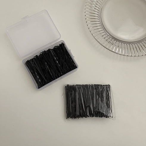 U Shaped Bun Wedding Bridal Hair Pins, Black, 120 Pcs