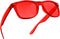 PURPLE CANYON Red Color Therapy Glasses for Chakra Healing and Chromotherapy, Mood Enhancement