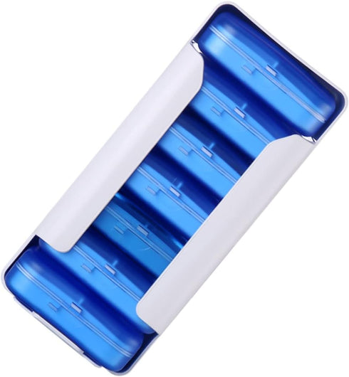 Portable Medicine Storage Case - Drawer Style Pill Organizer for Travel