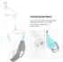 JLASDR Neck Support Protection Hanging Neck Traction Device Cervical Correction Stretcher Traction Neck Massager