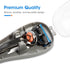 Manual Razor Travel Case Portable Plastic Manual Razor Trimmer Protector Grey