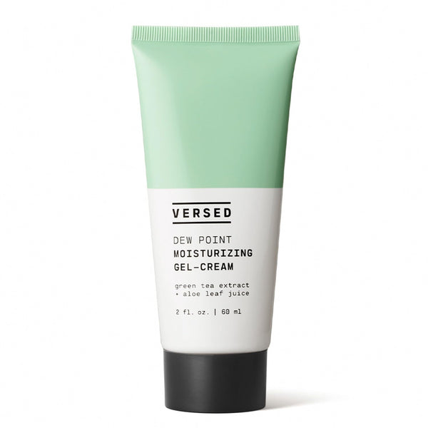 Versed Dew Point Gel Moisturizer for Face, Antioxidant-Rich Gel Cream with Green Tea Extract, 2 fl oz