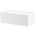 Makeup Brush Holder Organizer - 3 Slots Cosmetic Brushes Storage Container for Vanity (White)