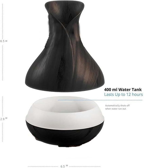 Settings Smart WiFi Wireless Essential Oil Aromatherapy Diffuser, Compatible with Alexa & Google Home, Phone App