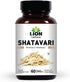 Lion Wellness Shatavari Capsules - Women's Wellness Support, Hormone Balance, Immune Support, Quality Assured,