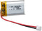 KBT 3.7V 250mAh Li-Polymer Battery: 502030 Lipo Rechargeable Lithium-ion with PH2.0 2Pin JST Connector