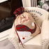Yordearly 2Pcs Santa Sack Bags - Large Christmas Cloth Bag with Drawstring, 16" X 22" Reusable Present Storage