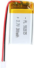 3.7V 300mAh 502035 Lipo Battery, Rechargeable Lithium Polymer Ion Battery Pack with PH2.0mm JST Connector