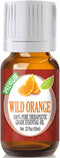 Healing Solutions Wild Orange Essential Oil - 10ml (0.33 Fluid Ounces)