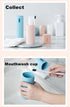 Kinteshun Travel Toothbrush Case Portable Toothbrush and Toothpaste Container Holder with Mouthwash Cup Oral cleaning