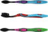 TOPMED ETS Smokers Charcoal Toothbrush, Extra Hard, 3 Count (Color May Vary)