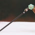 Wooden Hair Pins 7.08" Chinese Hair Sticks for Long Hair Buns (D)